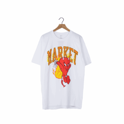 Market Hot Stuff Dunk Tee - 'White'