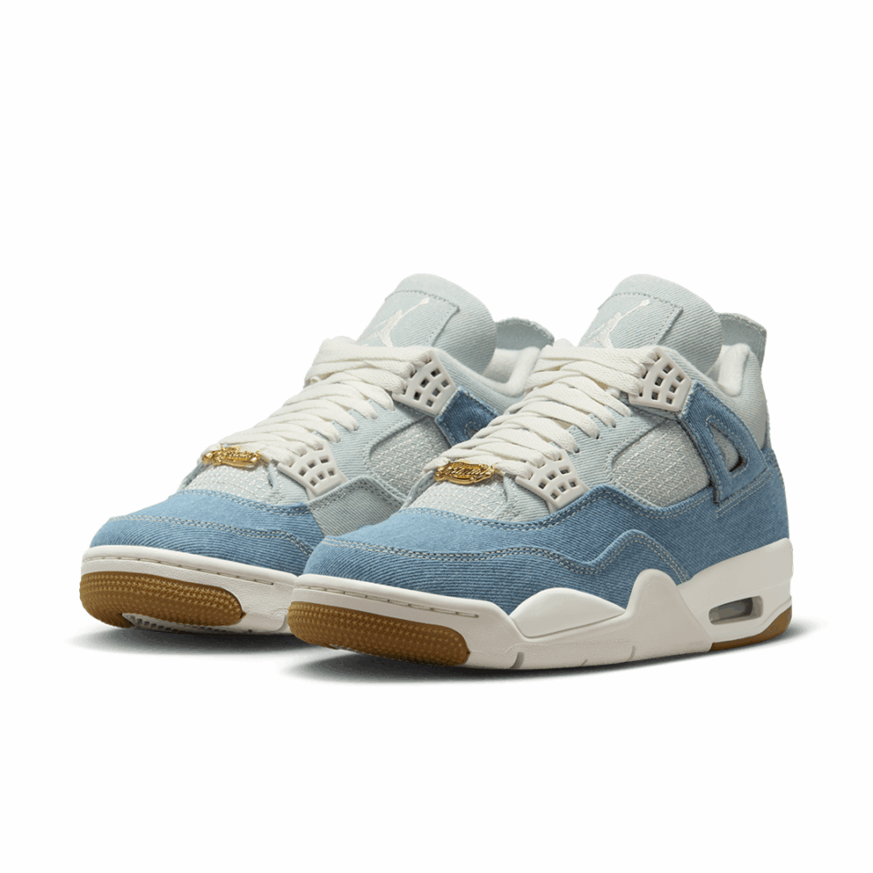WMNS Air Jordan 4 TEX - 'Sail/Gum Light Brown/Worn Blue'