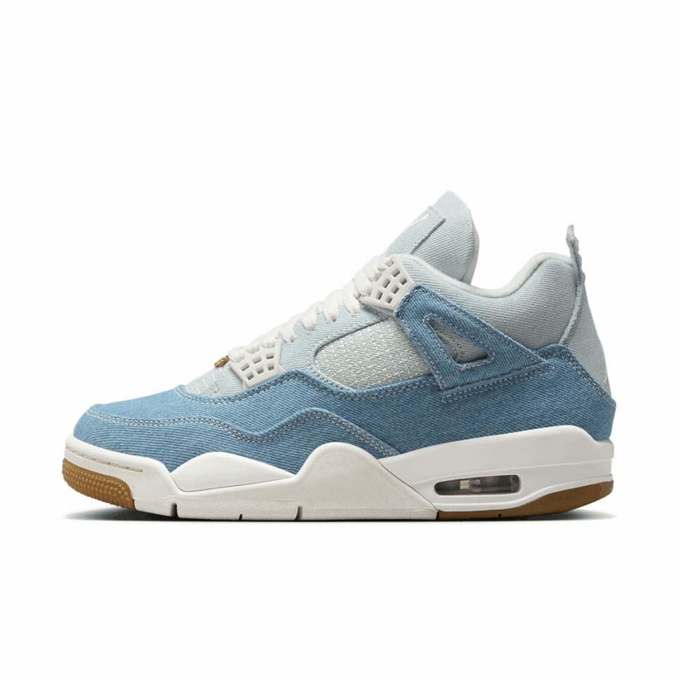 WMNS Air Jordan 4 TEX - 'Sail/Gum Light Brown/Worn Blue'