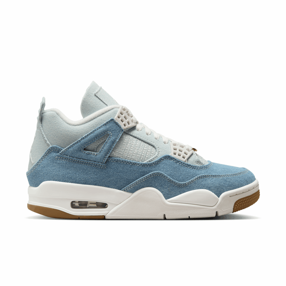WMNS Air Jordan 4 TEX - 'Sail/Gum Light Brown/Worn Blue'