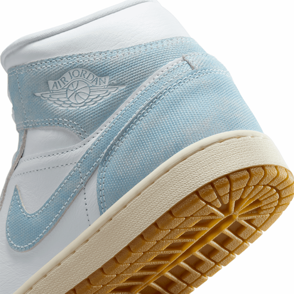 WMNS Air Jordan 1 Mid SE - 'White/Worn Blue'