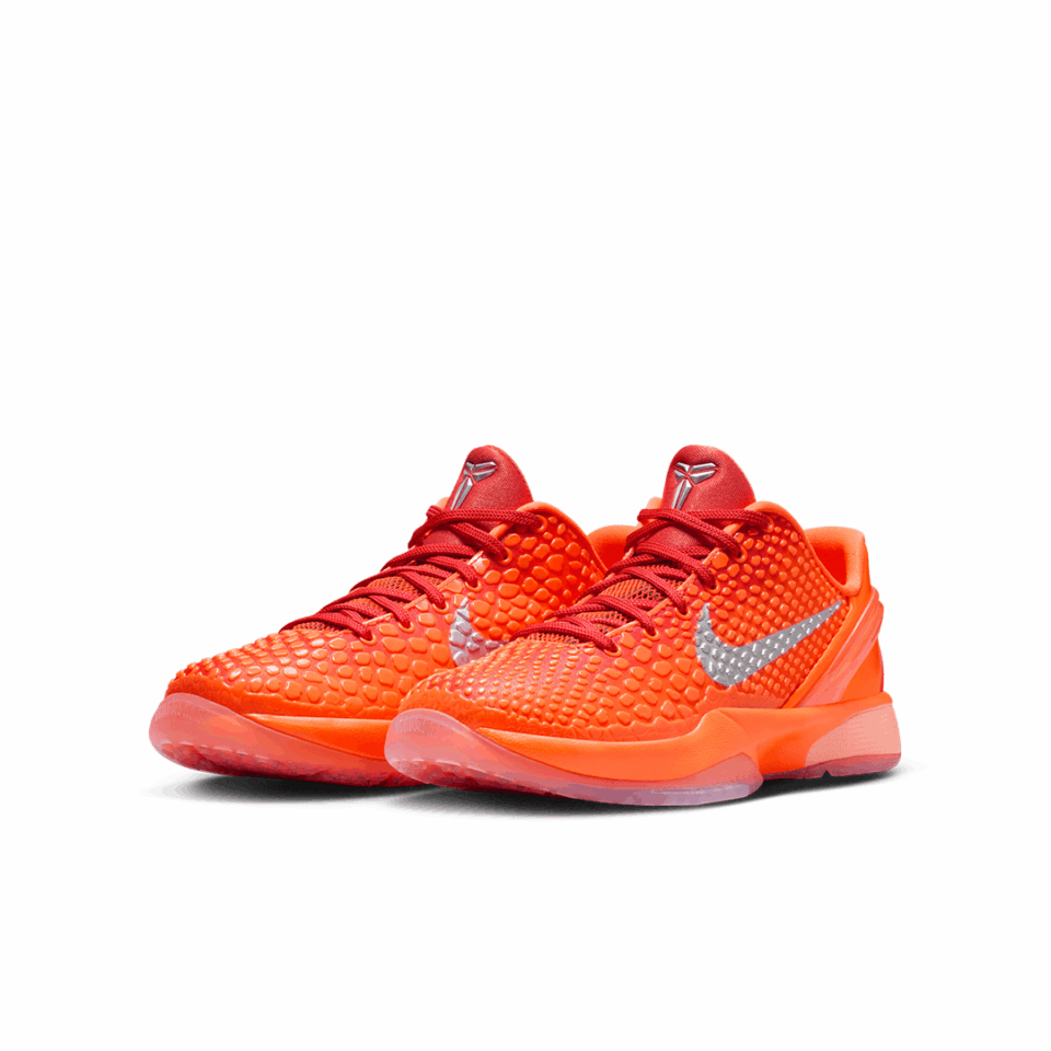 GS Nike Kobe VI - 'Total Orange/Metallic Silver/White'