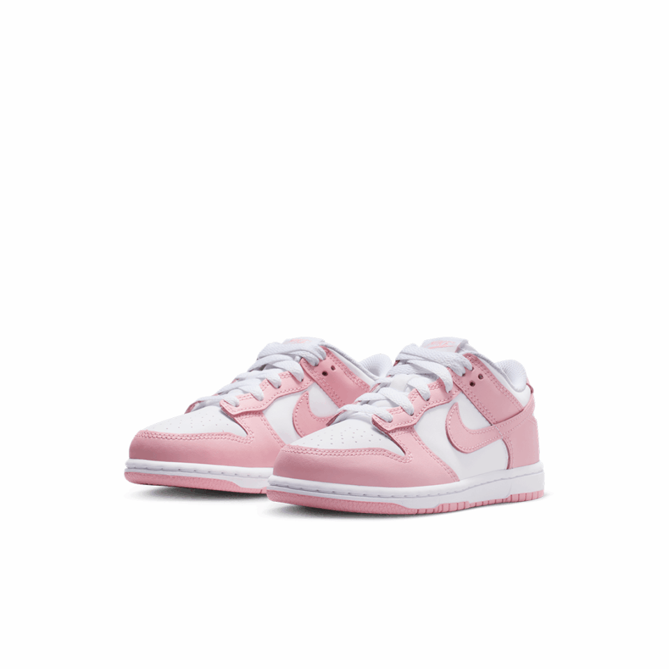 PS Nike Dunk Low - 'White/Medium Soft Pink'