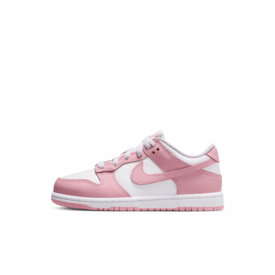 PS Nike Dunk Low - 'White/Medium Soft Pink'