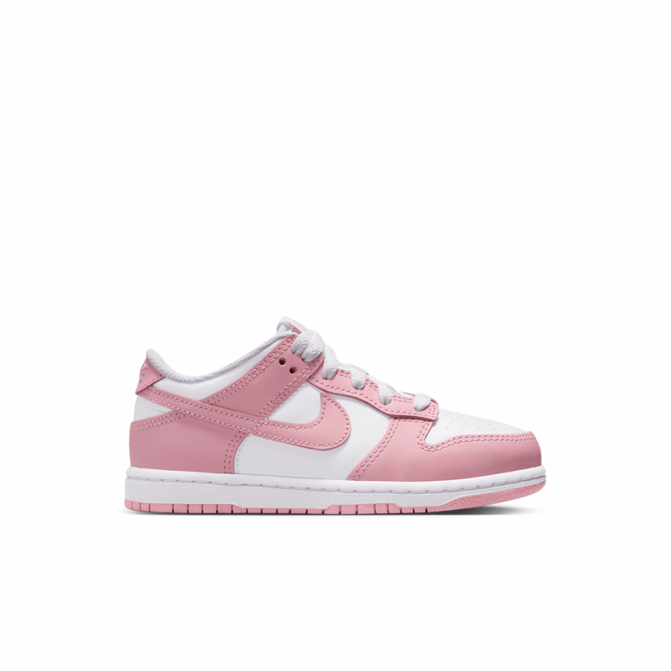 PS Nike Dunk Low - 'White/Medium Soft Pink'