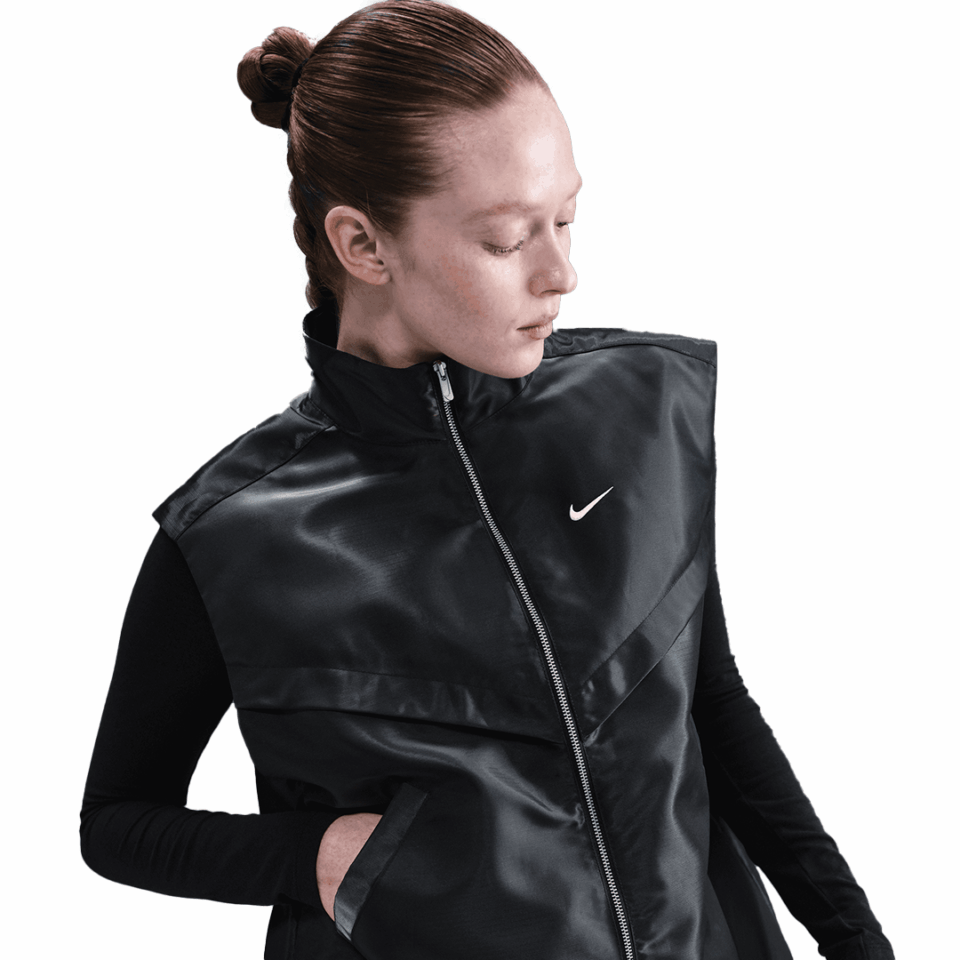 WMNS Nike Windrunner Vest - 'Black/White'