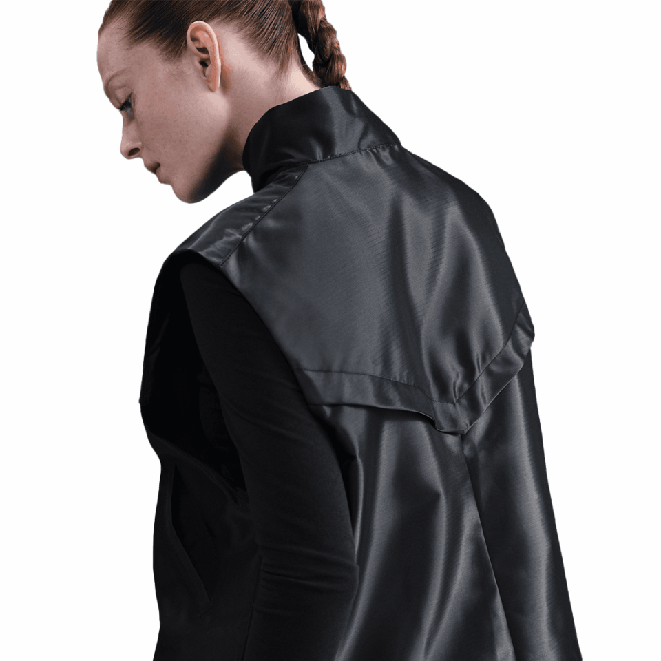 WMNS Nike Windrunner Vest - 'Black/White'