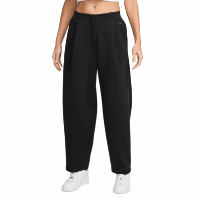 WMNS Nike Mid Rise Fleece Pant - 'Black/Anthracite'