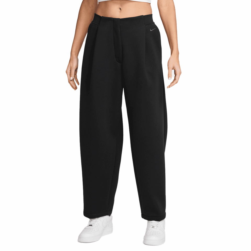 WMNS Nike Mid Rise Fleece Pant - 'Black/Anthracite'