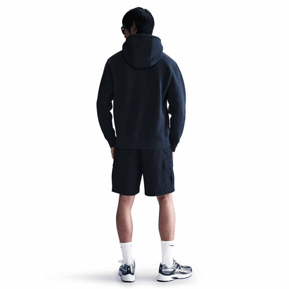 Nike Club Zip Hoodie - 'Obsidian/Obsidian'