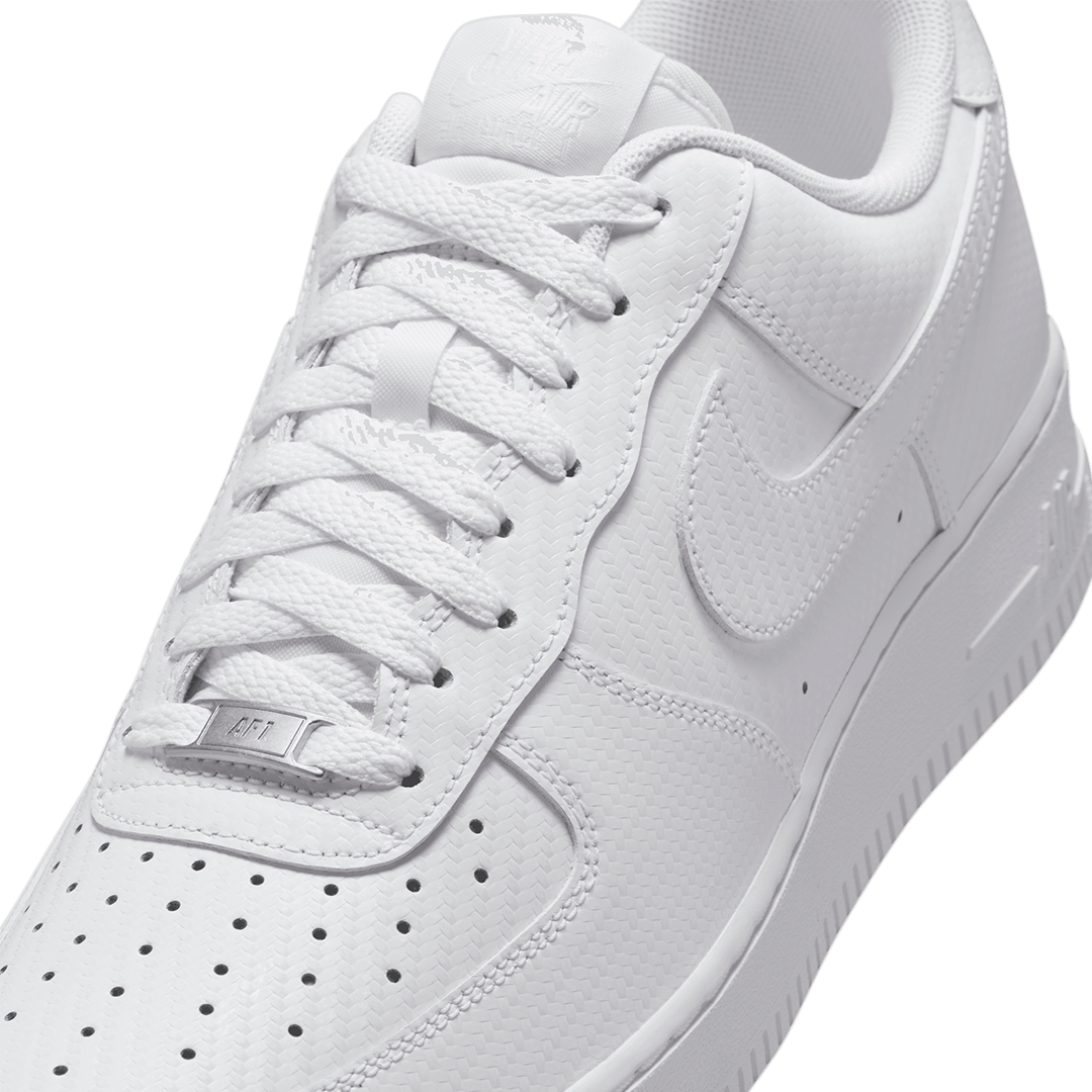 Nike Air Force 1 '07 Texture - 'White/White' - Kicks Lounge