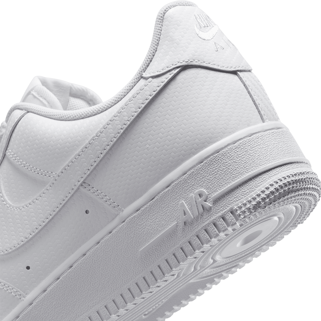 Nike Air Force 1 '07 Texture - 'White/White' - Kicks Lounge