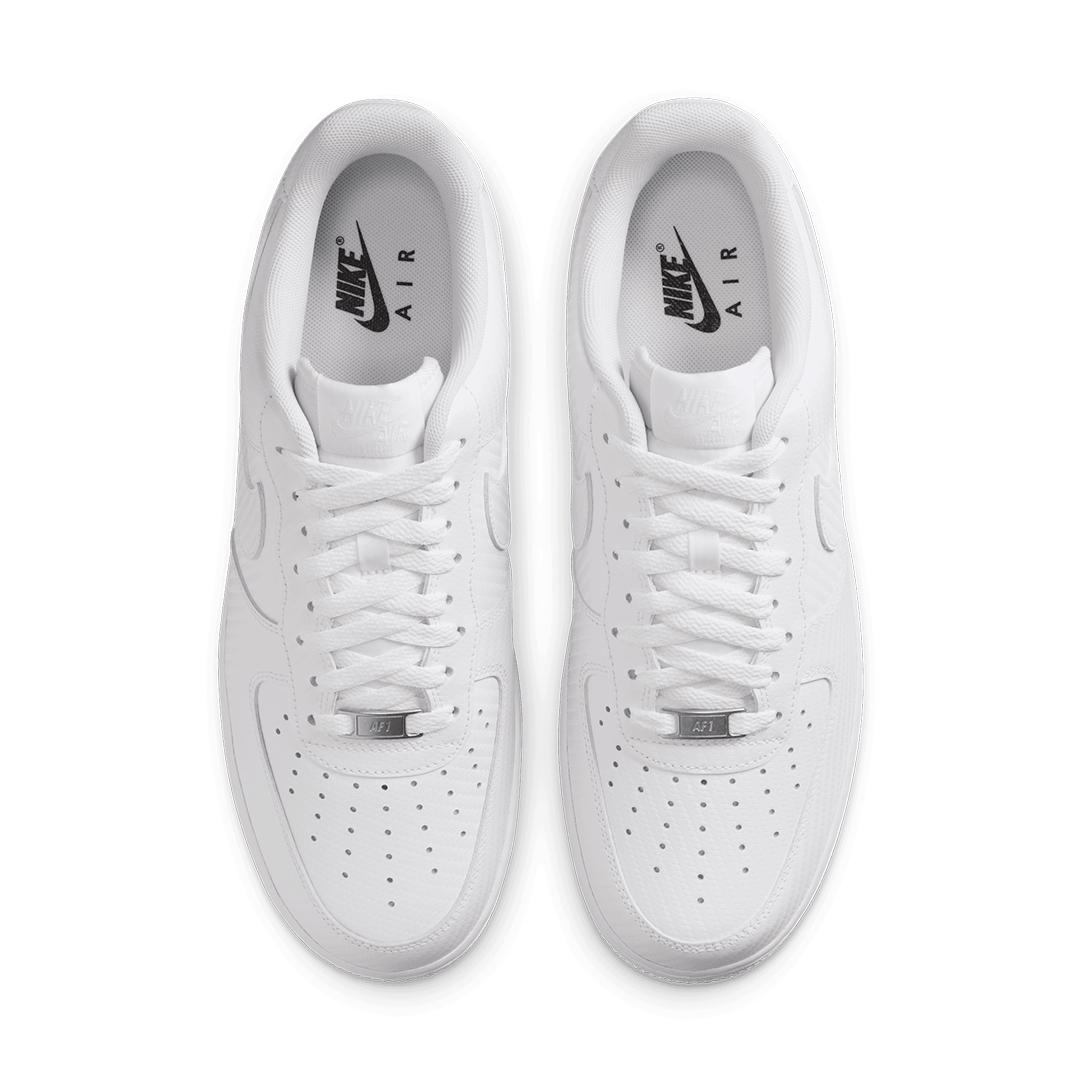 Nike Air Force 1 '07 Texture - 'White/White' - Kicks Lounge