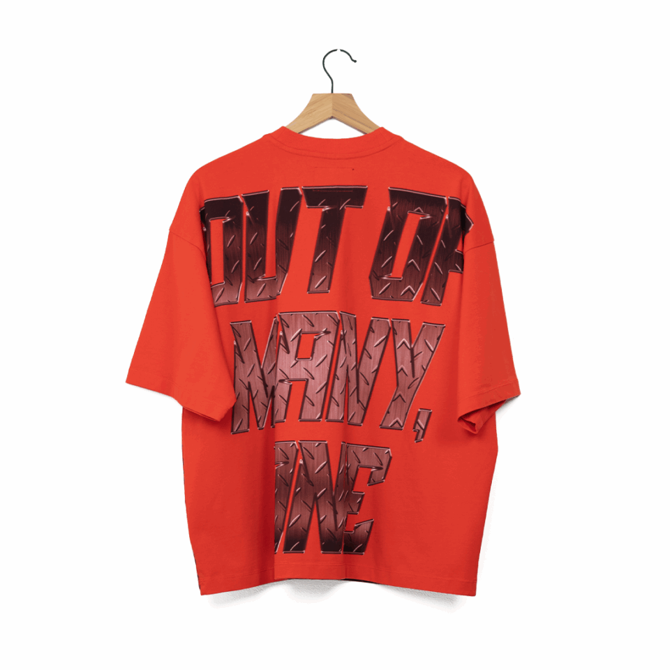 Godspeed Steel Sharpens Steel Tee - 'Red'