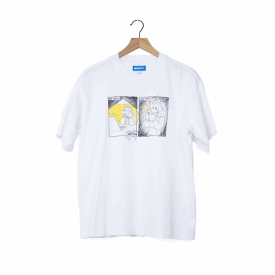 Market Good Screen Comic Tee - 'White'