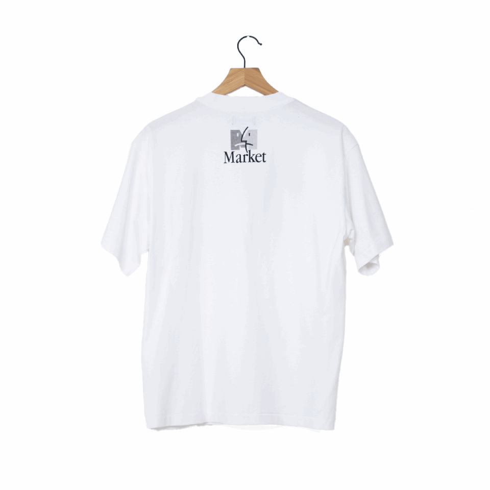 Market Good Screen Comic Tee - 'White'
