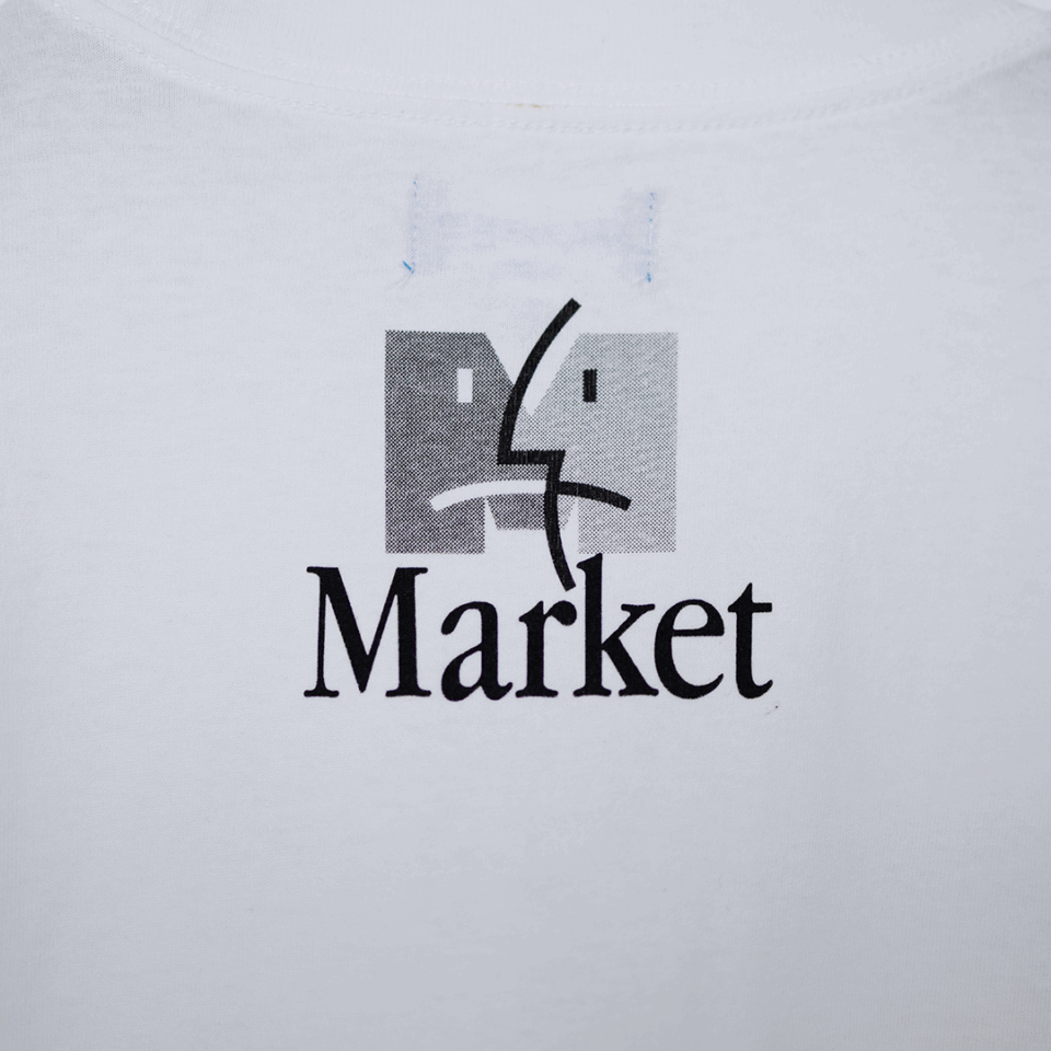 Market Good Screen Comic Tee - 'White'