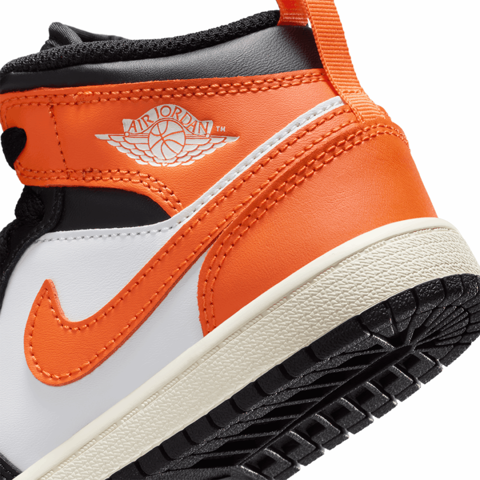 PS Air Jordan 1 Mid - 'Starfish/Black'