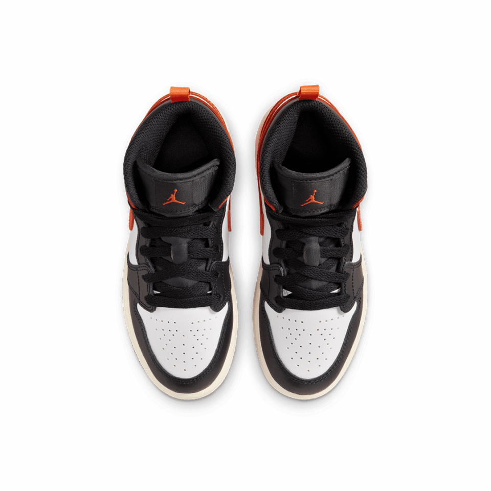 PS Air Jordan 1 Mid - 'Starfish/Black'