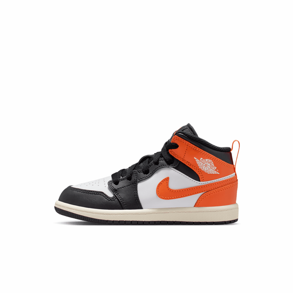 PS Air Jordan 1 Mid - 'Starfish/Black'