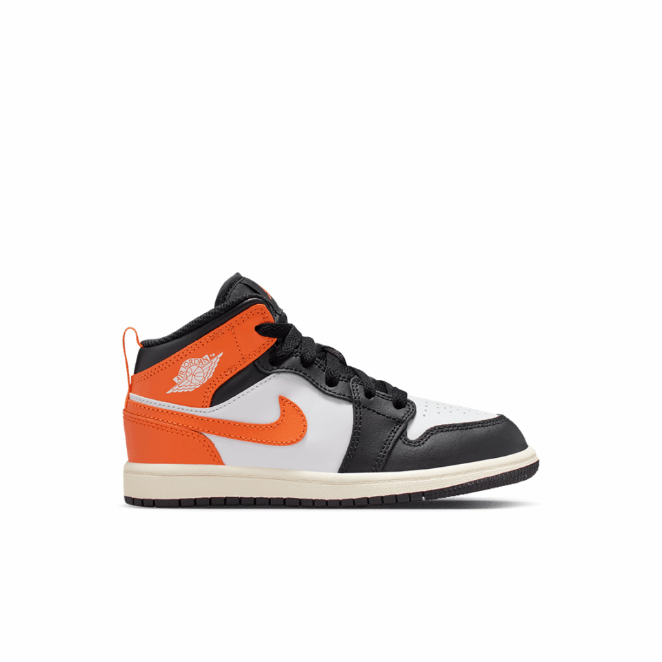 PS Air Jordan 1 Mid - 'Starfish/Black'