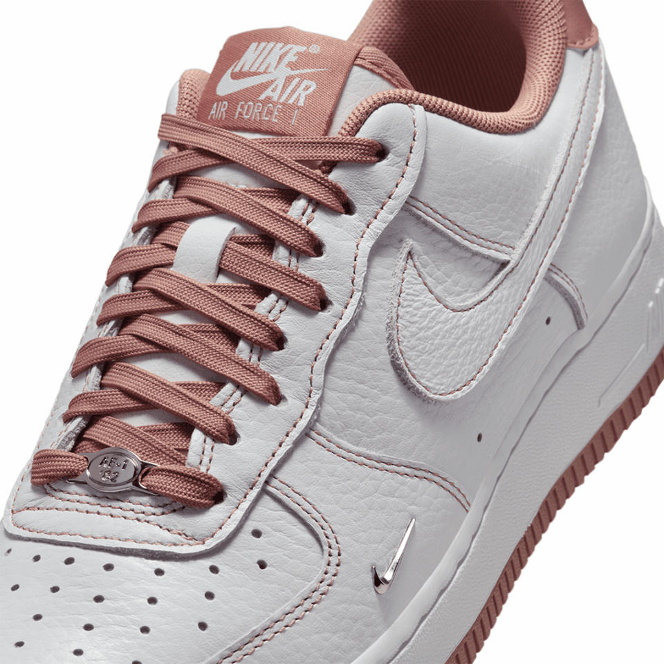 WMNS Nike Air Force 1 '07 Mini Jewel - 'White/Particle Pink'