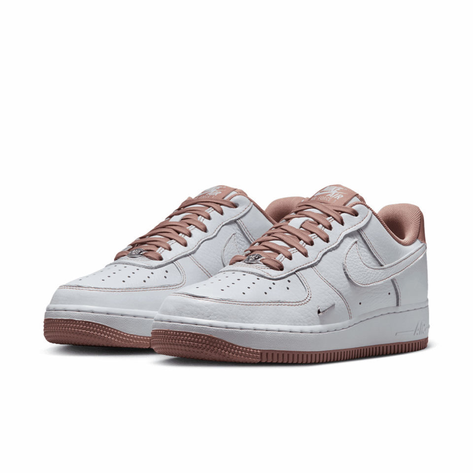 WMNS Nike Air Force 1 '07 Mini Jewel - 'White/Particle Pink'