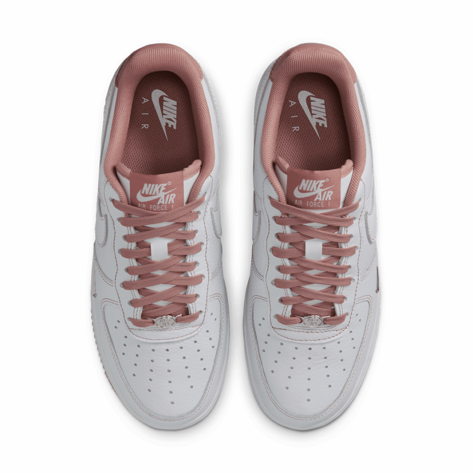 WMNS Nike Air Force 1 '07 Mini Jewel - 'White/Particle Pink'