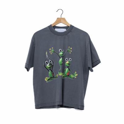 Jungles Euphoria Tee - 'Vintage Blue'