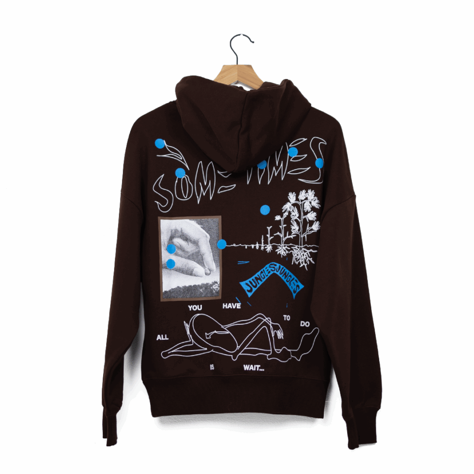 Jungles Patience Hoodie - 'Brown'