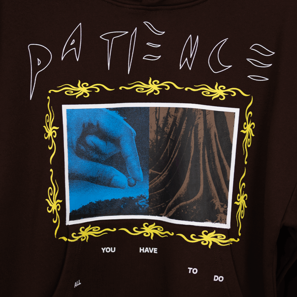 Jungles Patience Hoodie - 'Brown'