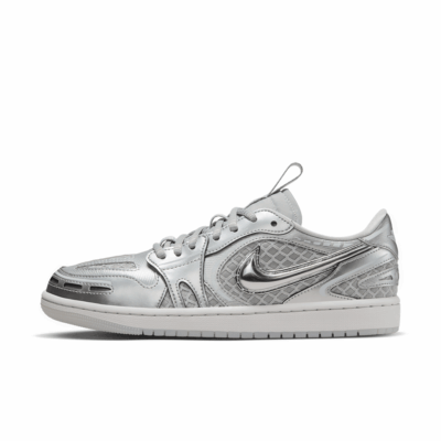 WMNS Air Jordan 1 MM Low V3 - 'Neutral Grey/Metallic Silver'