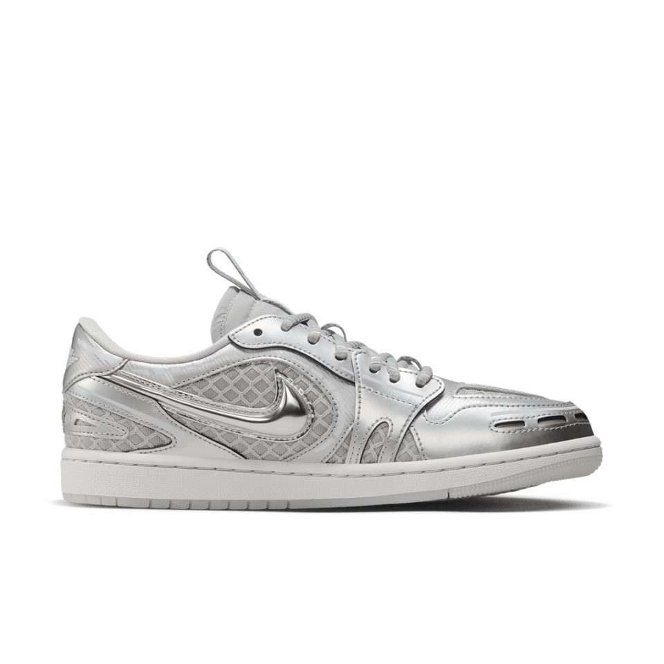 WMNS Air Jordan 1 MM Low V3 - 'Neutral Grey/Metallic Silver'