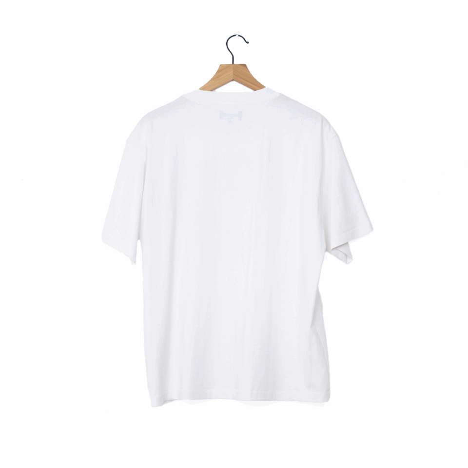 Market Des Bear Tee - 'White'