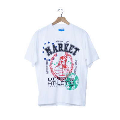 Market Designer Athletics Tee - 'White'
