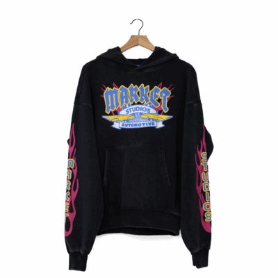 Market V12 Hoodie - 'Pirate Black'
