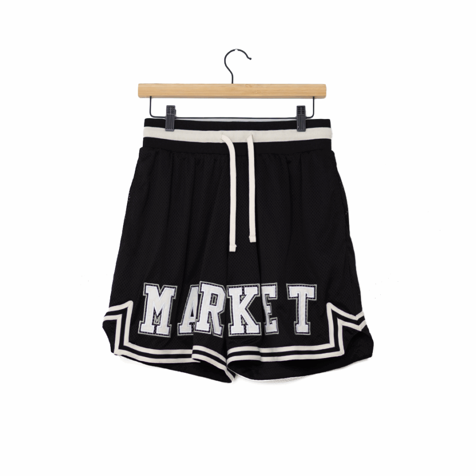 Market International Game Short - 'Black'