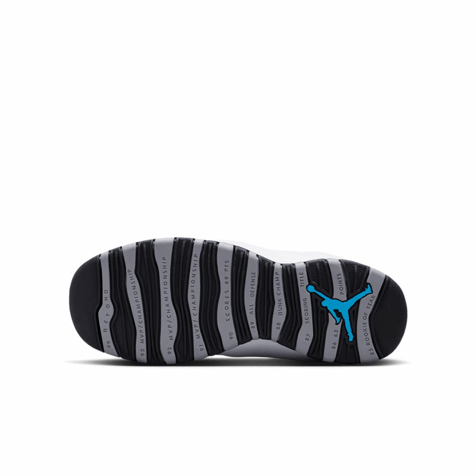 GS Air Jordan 10 - 'Steel'