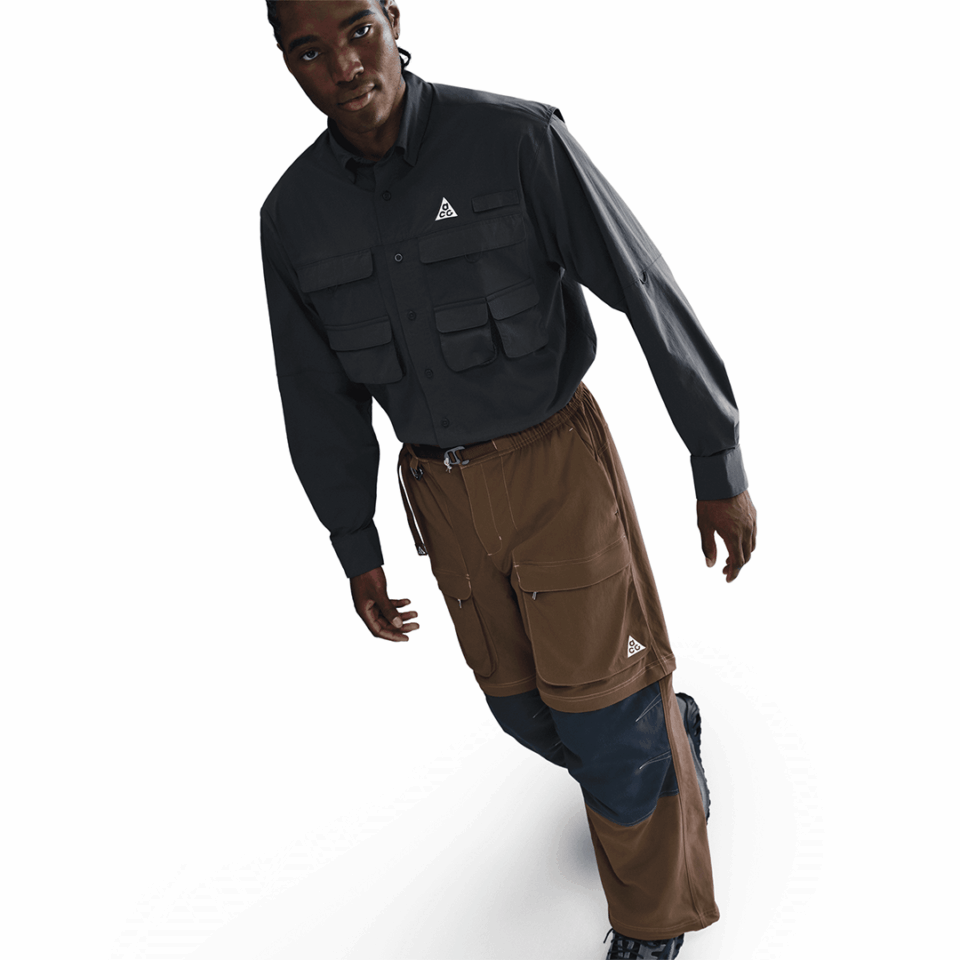 Nike ACG "Orb Weaver" L/S Shirt - 'Anthracite/Summit White'