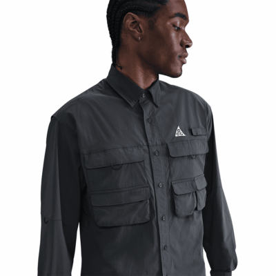 Nike ACG "Orb Weaver" L/S Shirt - 'Anthracite/Summit White'