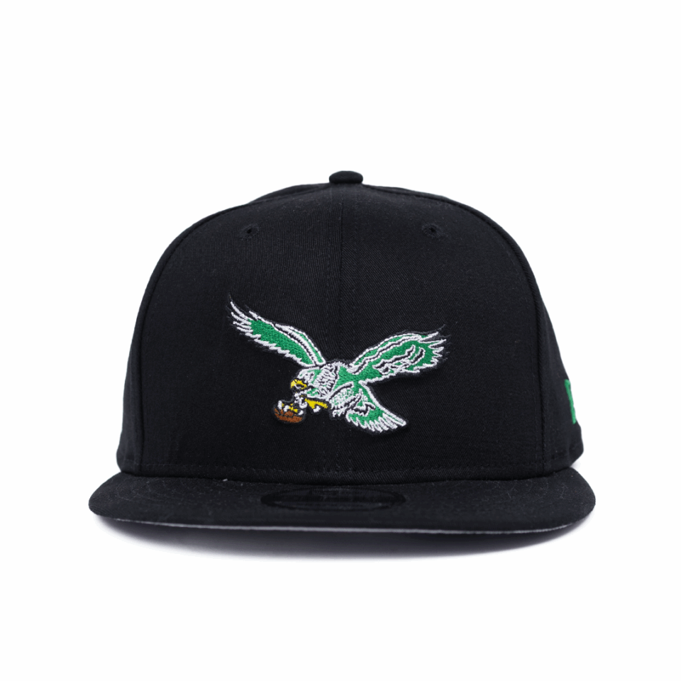New Era 950 Philadelphia Eagles Snapback Hat - 'Black/Green'