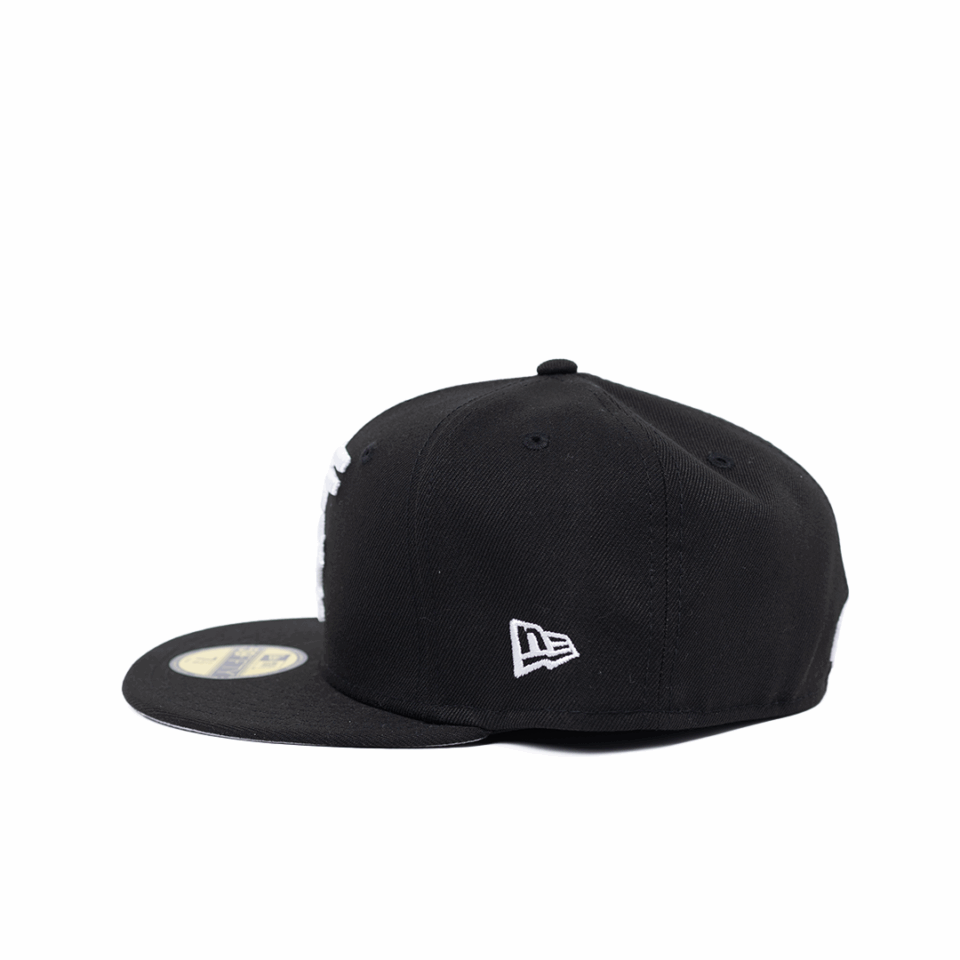 New Era 5950 Toronto Blue Jays Fitted Hat - 'Black/White'