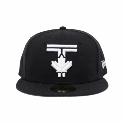 New Era 5950 Toronto Blue Jays Fitted Hat - 'Black/White'