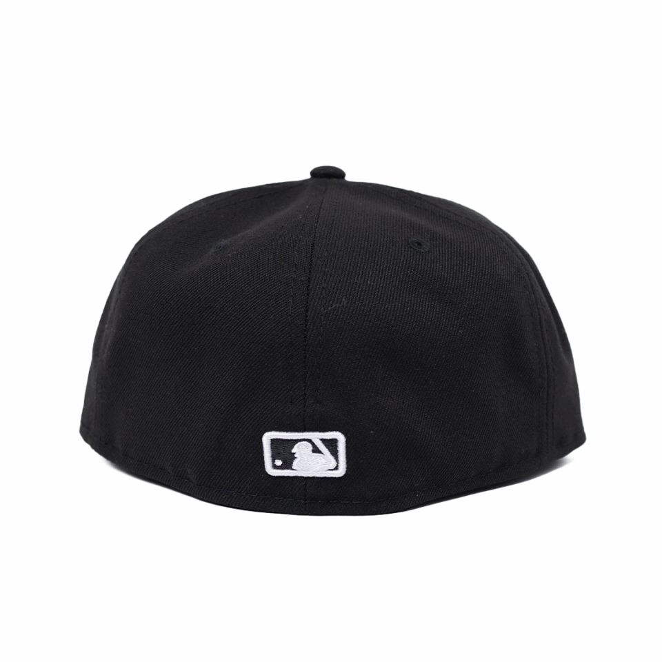 New Era 5950 Toronto Blue Jays Fitted Hat - 'Black/White'