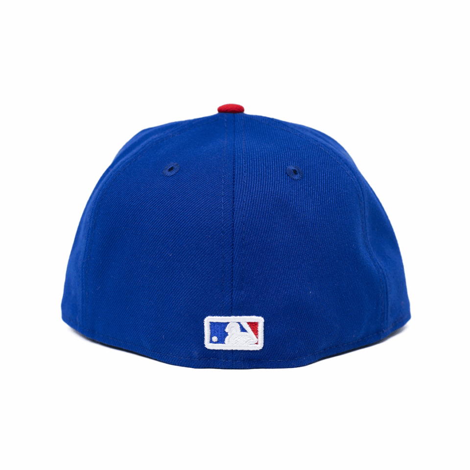 New Era 5950 Chicago Cubs Fitted Hat - 'Blue/Red'