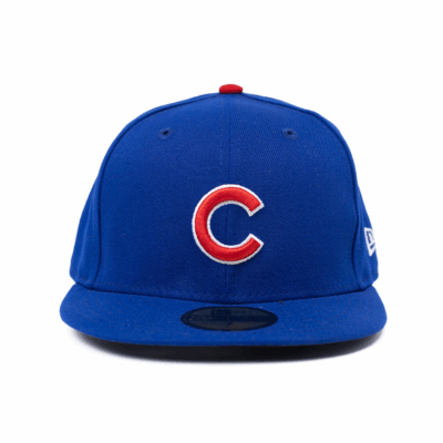 New Era 5950 Chicago Cubs Fitted Hat - 'Blue/Red'