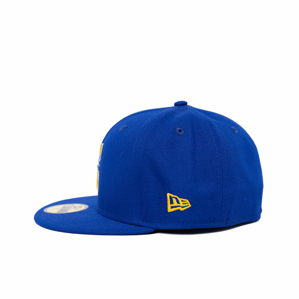 New Era 5950 Seattle Mariners Fitted Hat - 'Blue/Yellow'