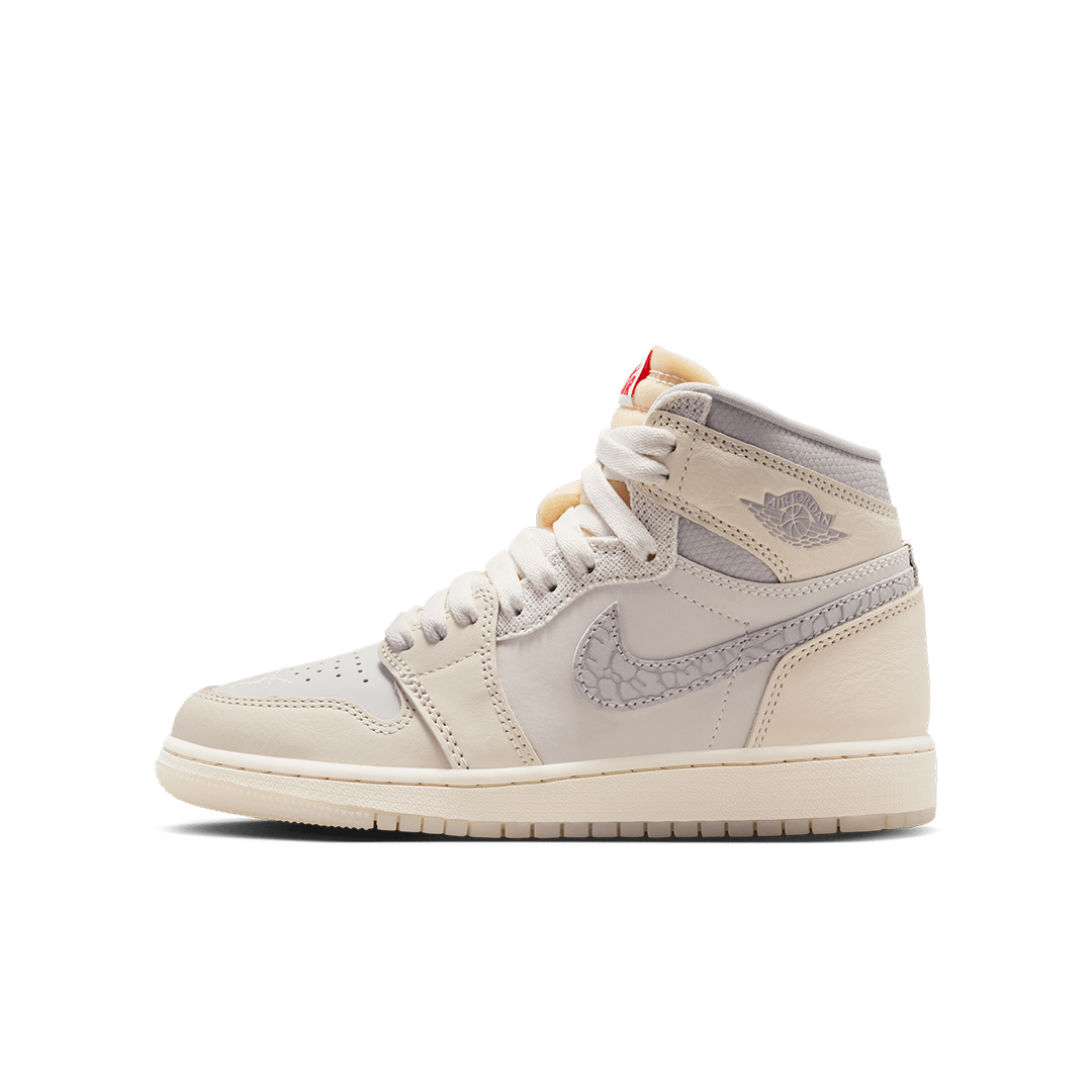 GS Air Jordan 1 High OG - 'Sail/University Red' - Kicks Lounge