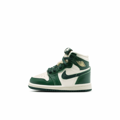 TD Air Jordan 1 High OG - 'Pale Ivory/Pro Green'