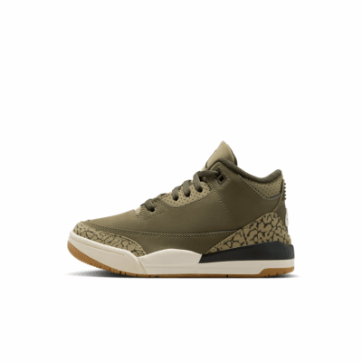 PS Air Jordan 3 - 'Medium Olive/Sequoia'